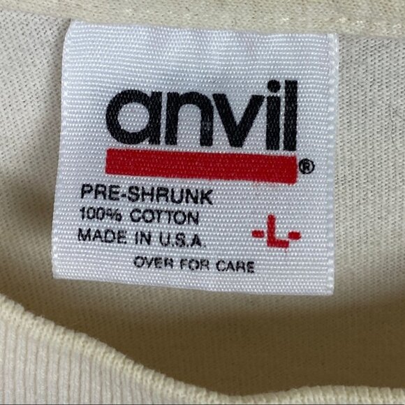 Vintage Tee Single Stitch Short Sleeve White Amazon Rainforest Size Large TShirt - Picture 8 of 12